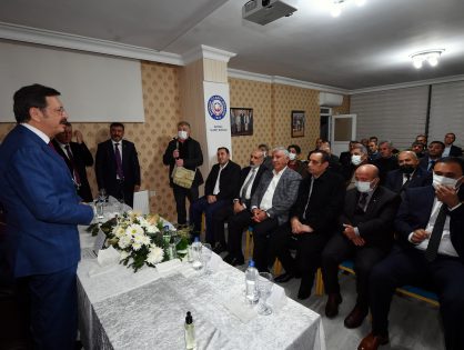 TOBB Başkanı Rıfat Hisarcıklıoğlu Borsamızı ziyaret etti. 14/12/2021
