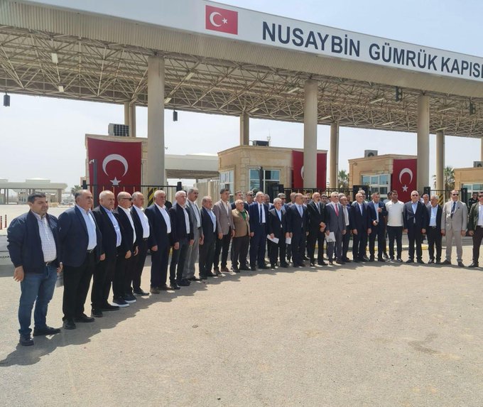 NUSAYBİN GÜMRÜK KAPISI AÇILSIN ÇAĞRISINA BAŞKANIMIZ DA KATILDI 23/04/2025