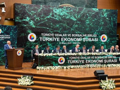 BAŞKAN ARİF GÜNEŞ, TOBB TÜRKİYE EKONOMİ ŞURASI'NA KATILDI 23.05.2025