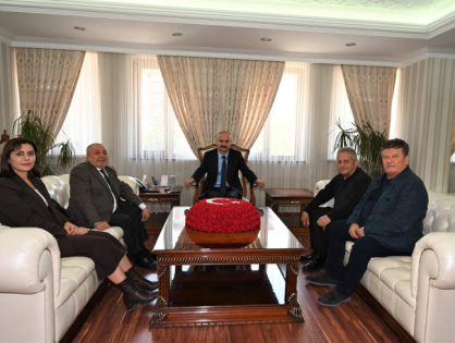 BAŞKANIMIZ ARİF GÜNEŞ'TEN VALİ CANALP'E TARIM FUARI ZİYARETİ 24.04.2026