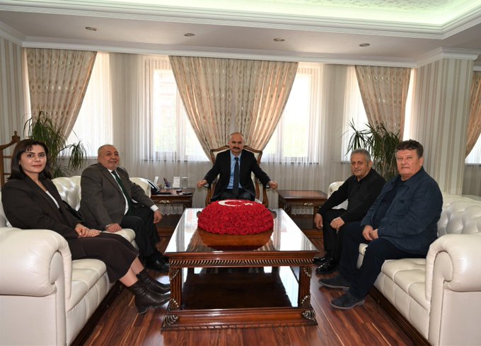 BAŞKANIMIZ ARİF GÜNEŞ'TEN VALİ CANALP'E TARIM FUARI ZİYARETİ 24.04.2026
