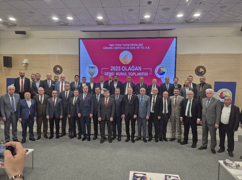 BAŞKAN GÜNEŞ, TMO-TOBB LİDAŞ 16. OLAĞAN GENEL KURULUNA KATILDI 29.04.2026
