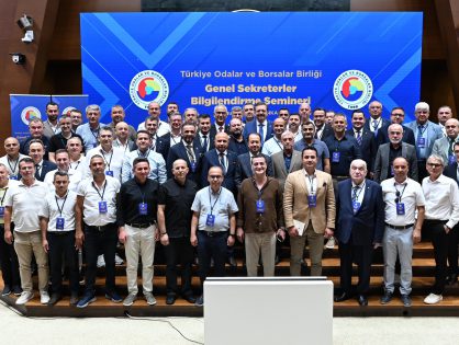 GENEL SEKRETERİMİZ İSA AKDAŞ, TOBB GENEL SEKRETERLER BİLGİLENDİRME SEMİNERİ'NE KATILDI 11/07/2026